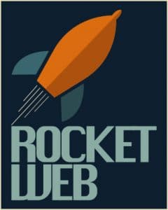 rocket web design logo